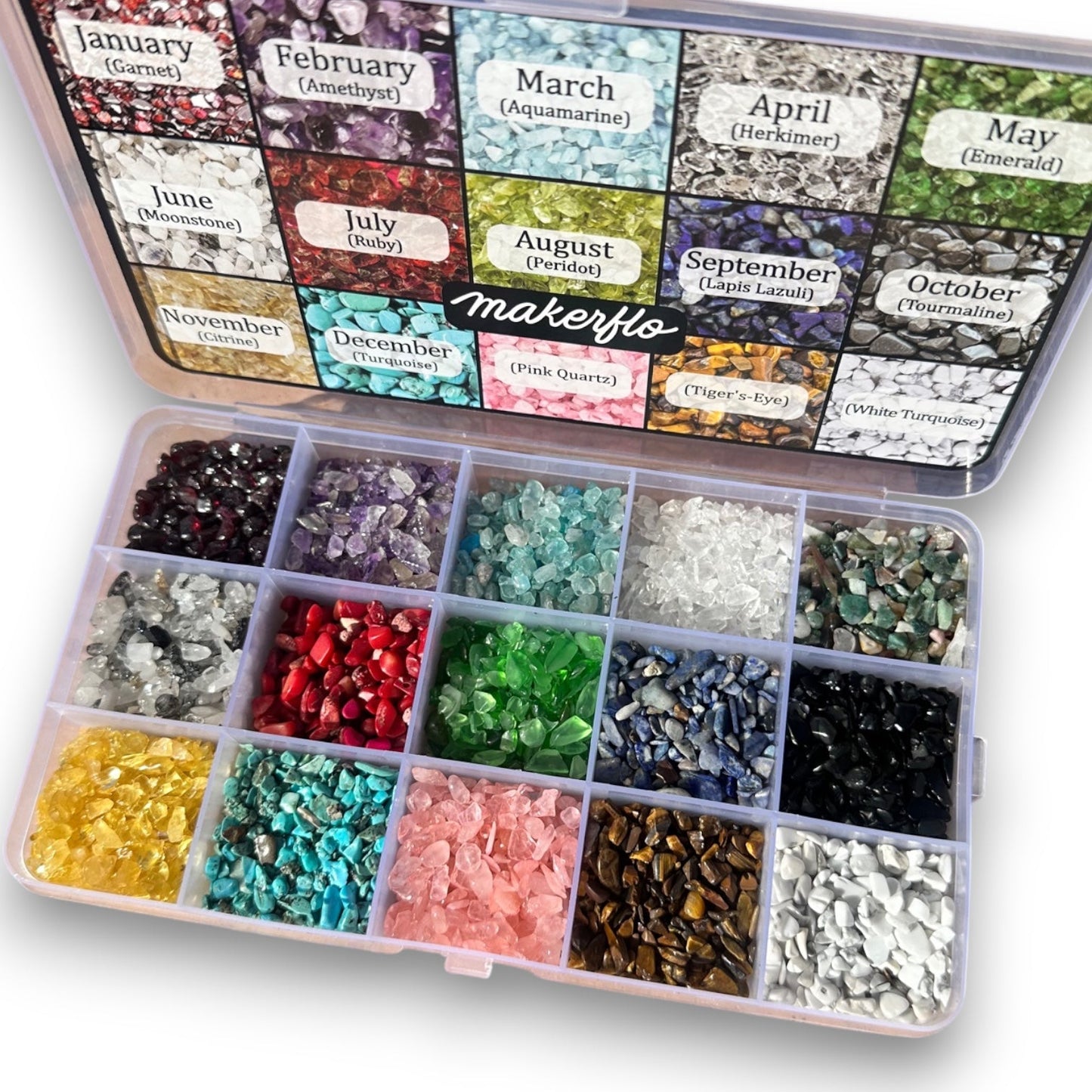 Gemstones Variety Pack - Crystal Birthstone Edition-3