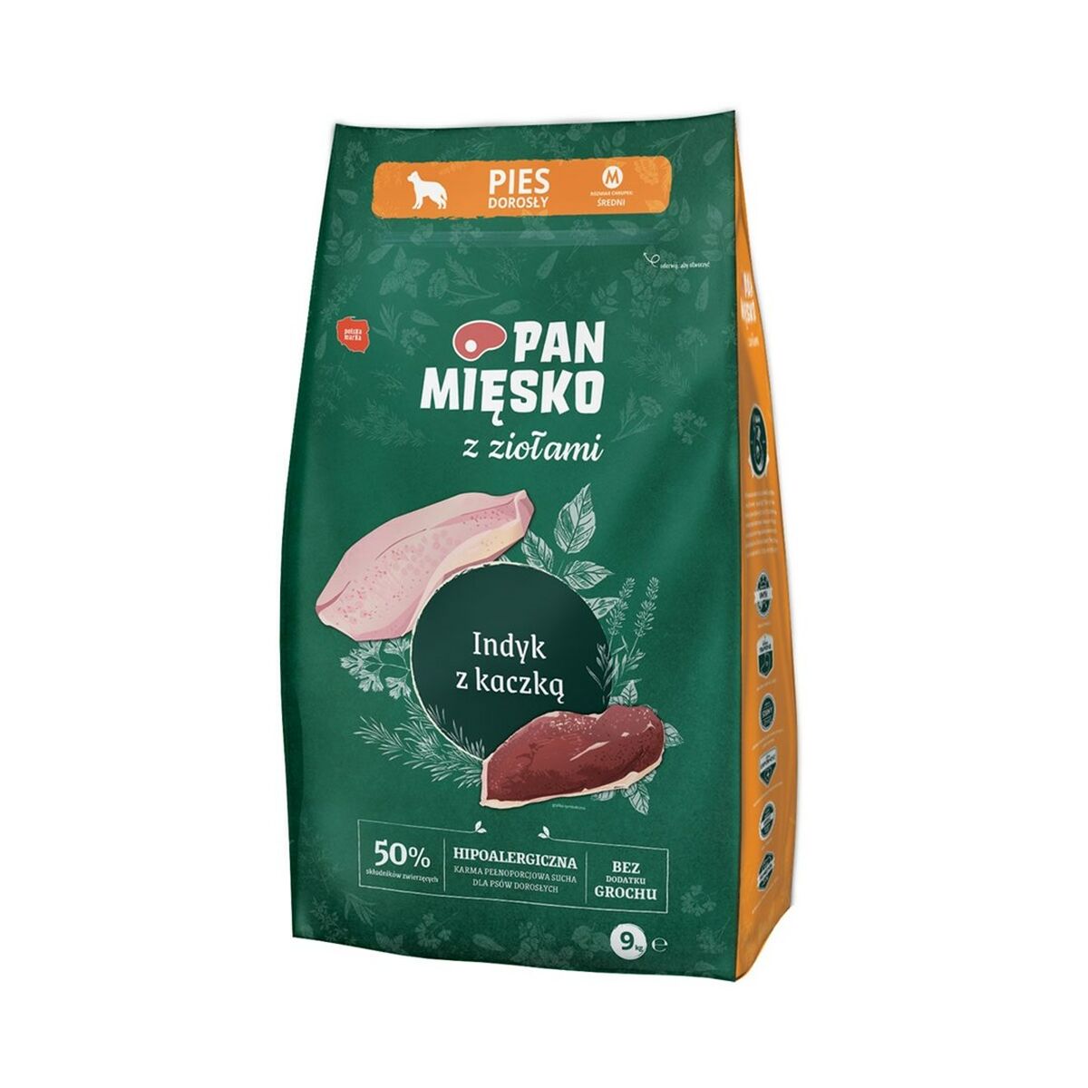 Fodder PAN MIĘSKO Turkey 9 kg-0