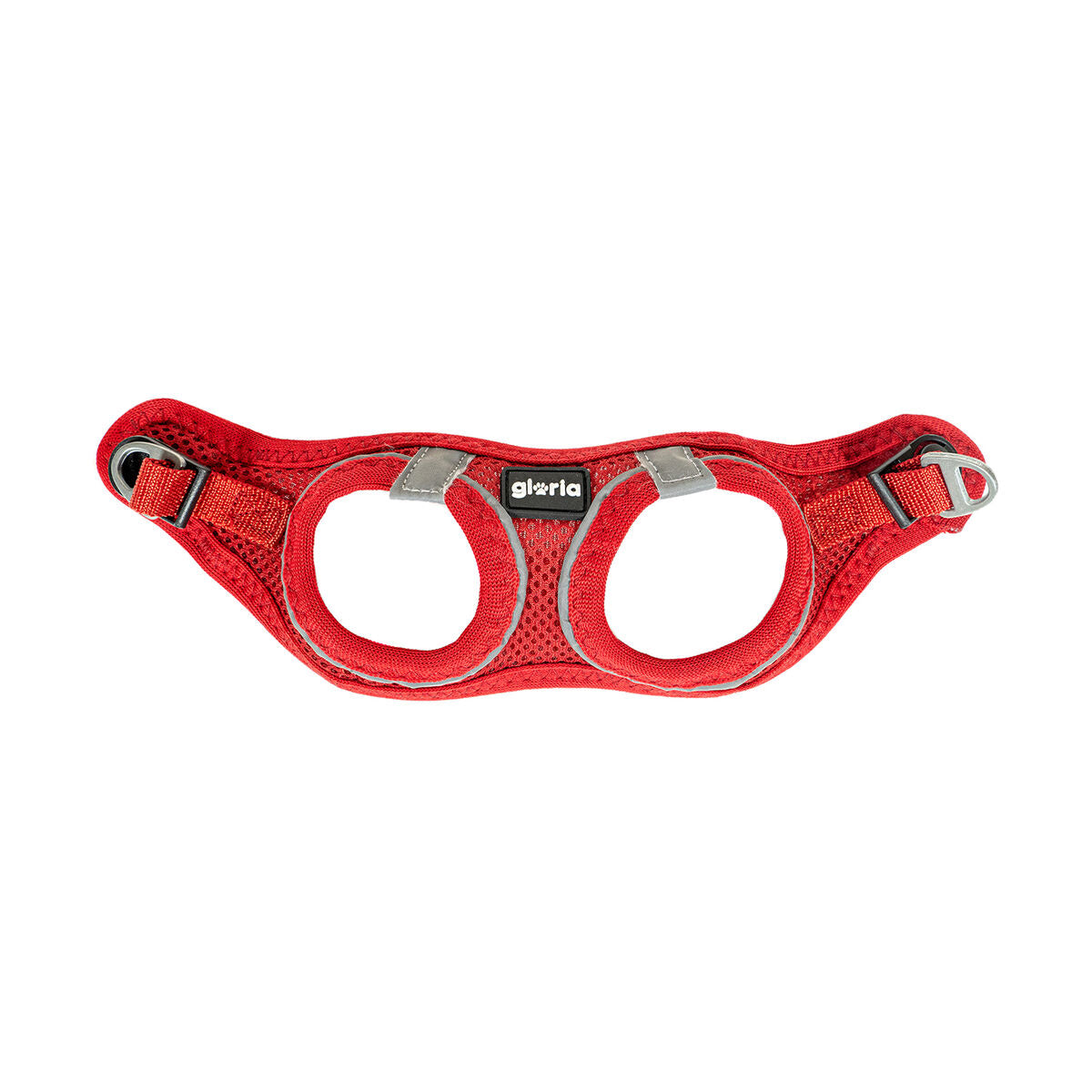 Dog Harness Gloria Trek Star 32,8-35,4 cm 45-47 cm Red M-3