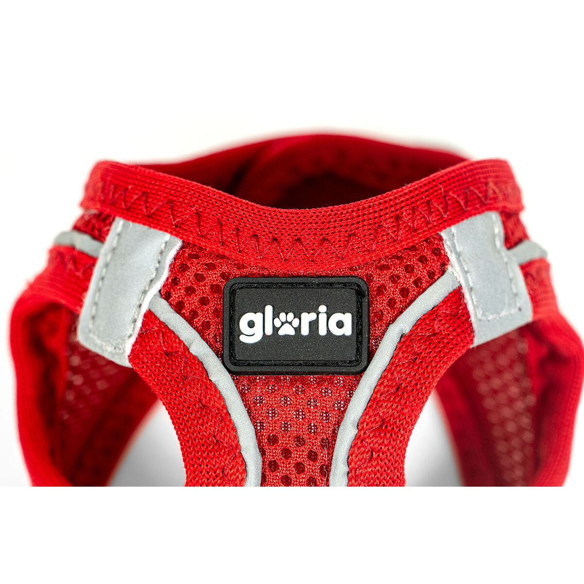 Dog Harness Gloria Trek Star 32,8-35,4 cm 45-47 cm Red M-2