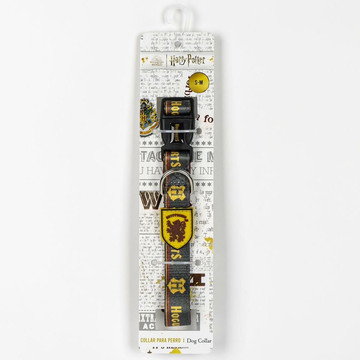 Dog collar Harry Potter Red S-3
