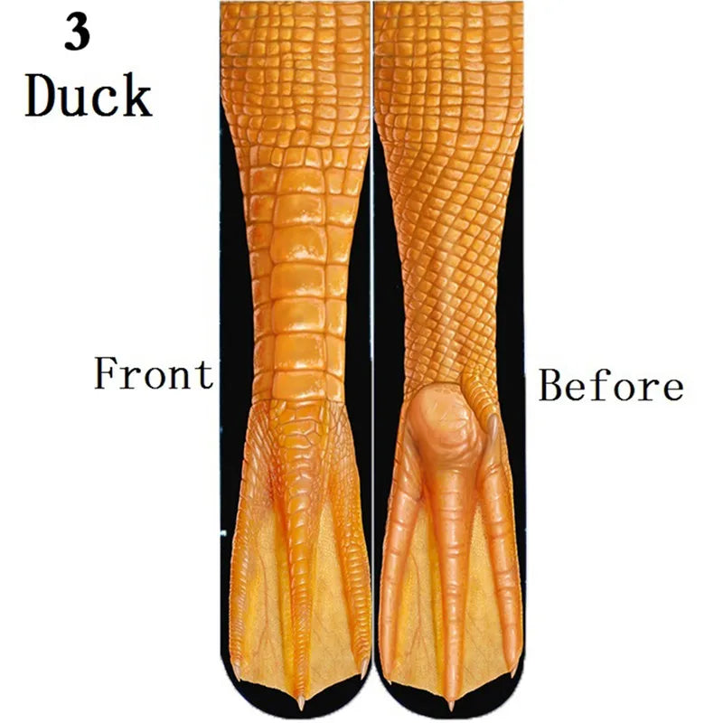 Animal Paw Long Socks-22