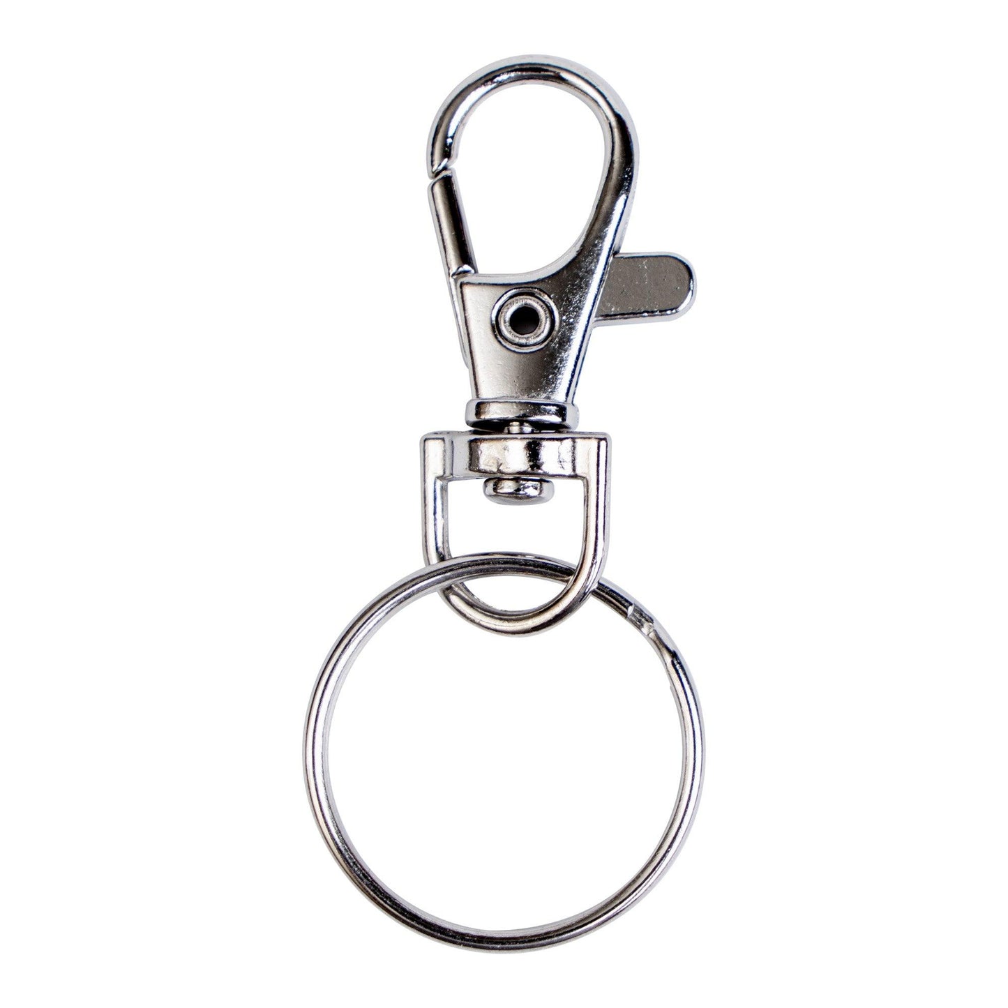 50ct - Assembled Keychain Rings with Lobster Clasp-1