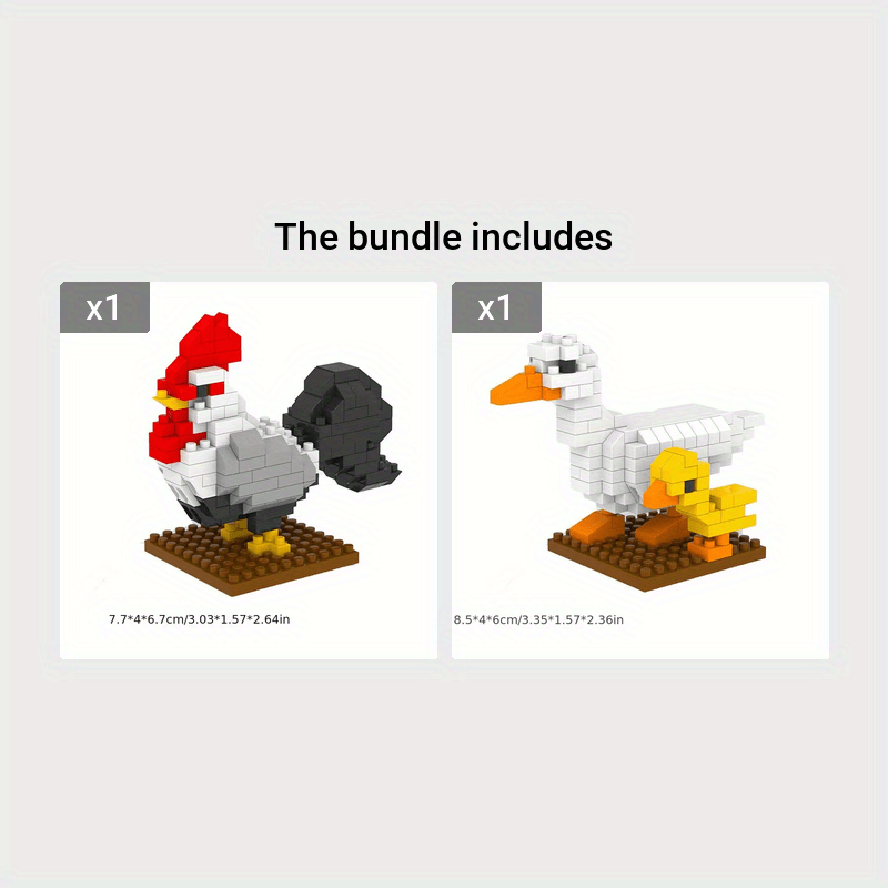 Micro Particle Animal Building Blocks-13