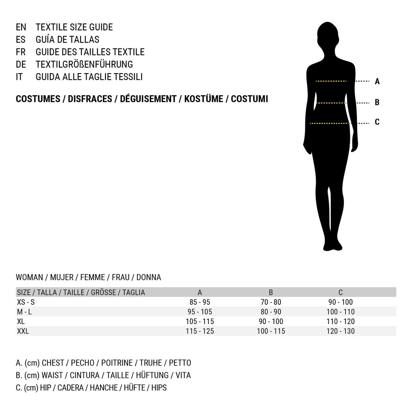 Costume for Adults Doll M/L-1