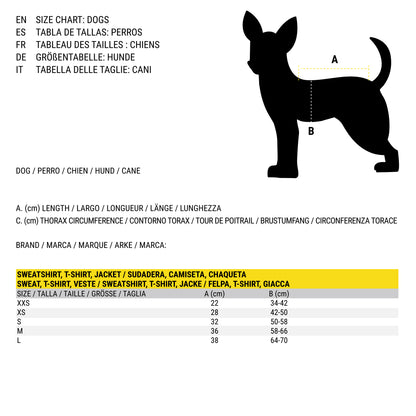 Dog raincoat Batman Yellow M-1