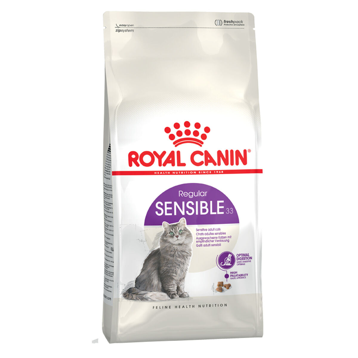 Cat food Royal Canin Sensible 33 Adult Rice Birds 4 Kg-0