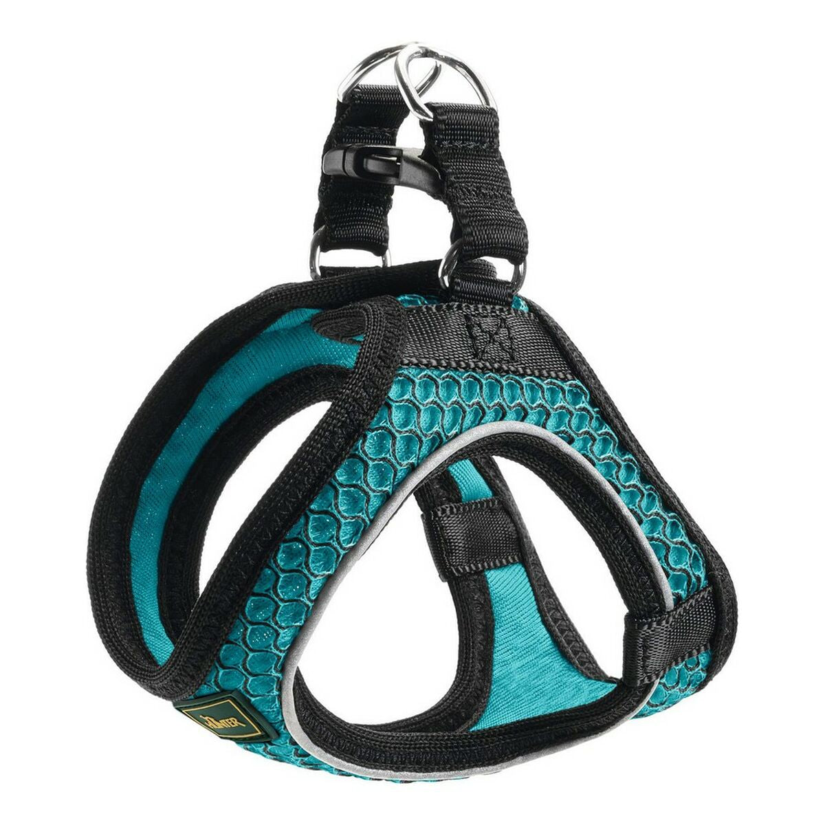 Dog Harness Hunter Hilo-Comfort Turquoise S (42-48 cm)-0