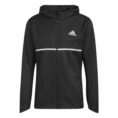 Men's Sports Jacket Adidas Own the Run Black-1