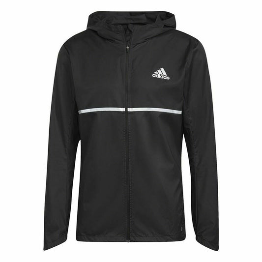 Men's Sports Jacket Adidas Own the Run Black-1