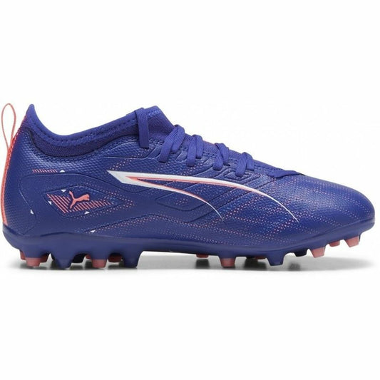 Childrens Football Boots Puma Ultra 5 Match Mg Purple-0