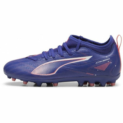 Childrens Football Boots Puma Ultra 5 Match Mg Purple-5