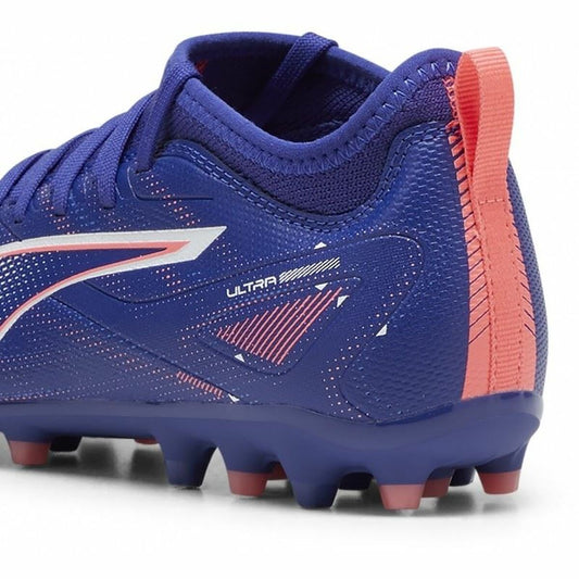 Childrens Football Boots Puma Ultra 5 Match Mg Purple-1