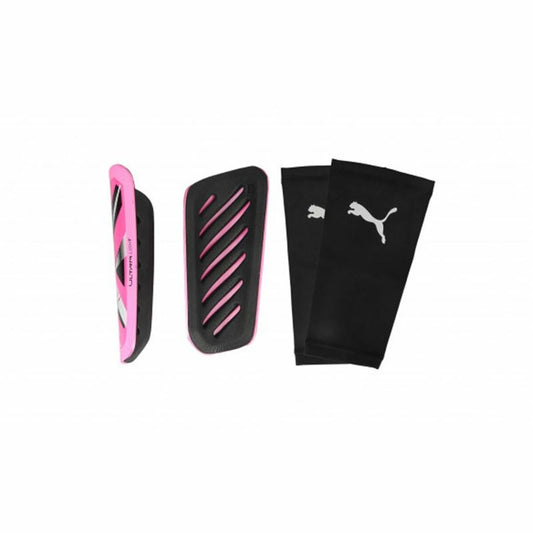Football Shinguards Puma Ultra Light Sleeve Pink-1