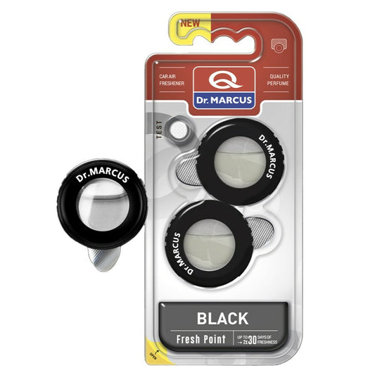 Car Air Freshener Dr Marcus Fresh Point black 2,5 ml Plastic Fragrance 2 Pieces (2 Units)-0