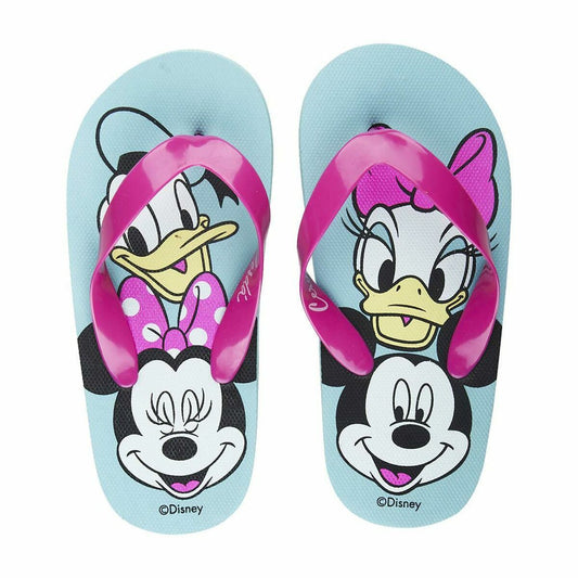 Flip Flops for Children Minnie Mouse Blue-0