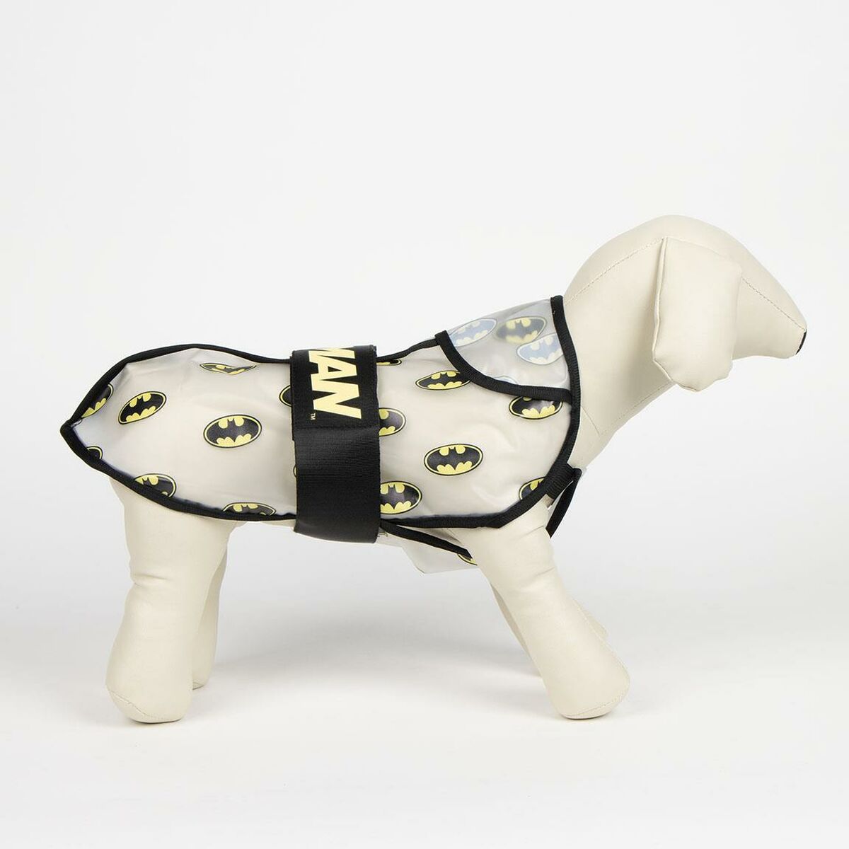 Dog raincoat Batman Yellow M-2