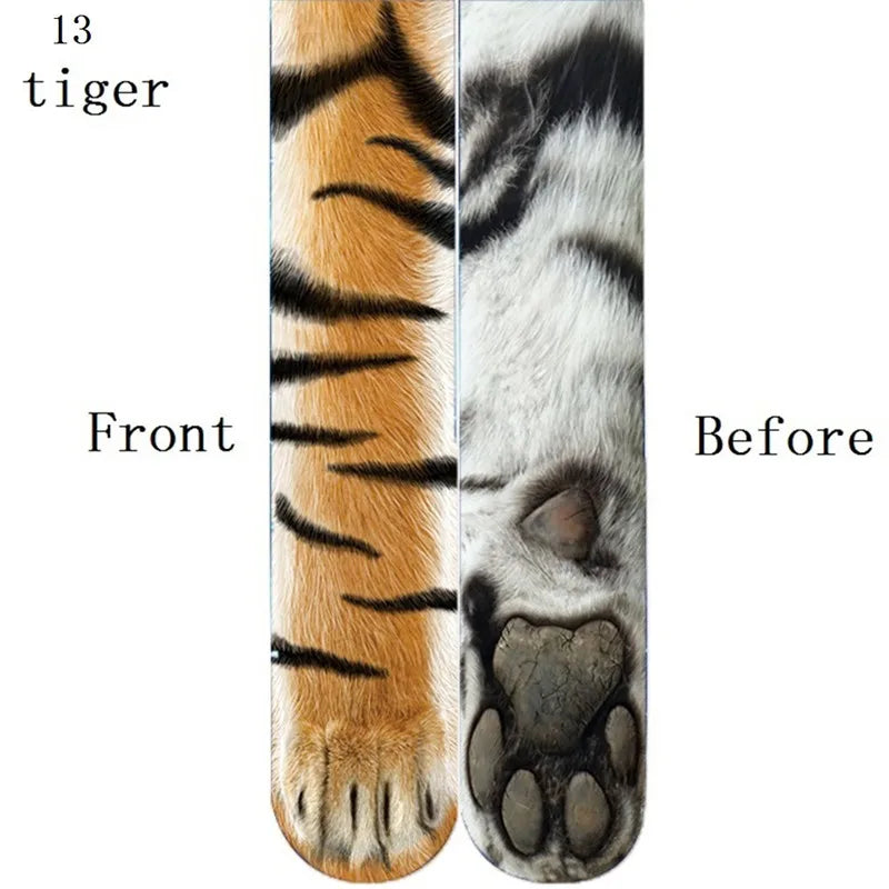 Animal Paw Long Socks-6