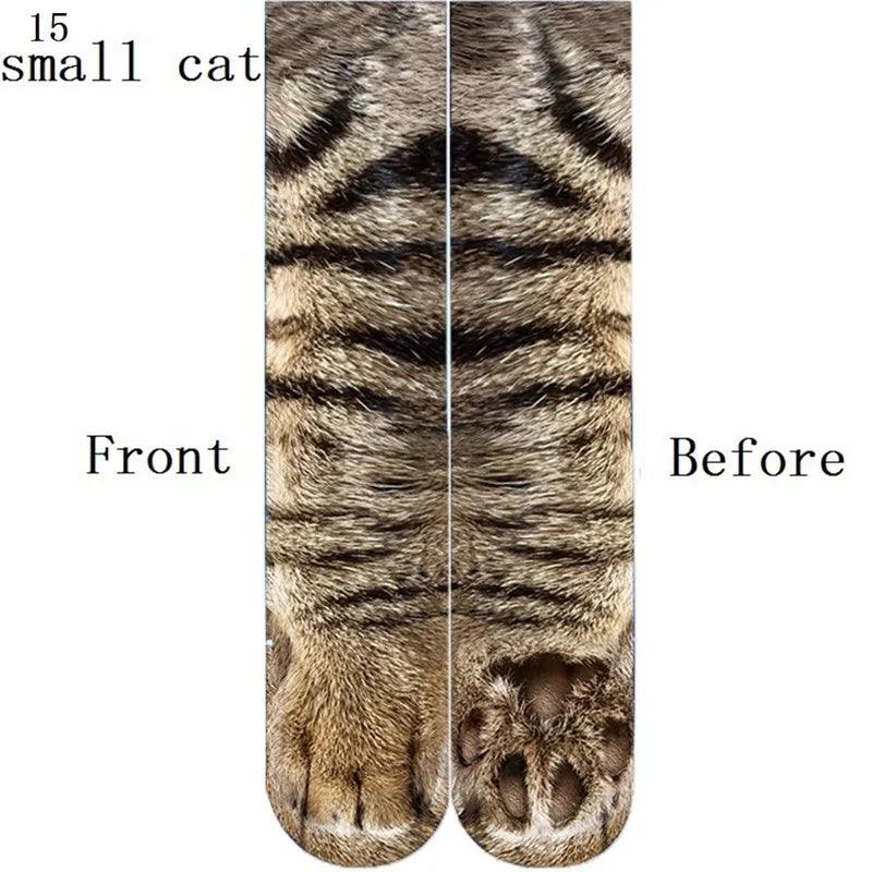 Animal Paw Long Socks-8