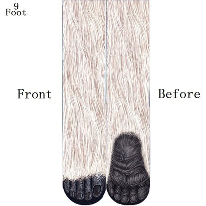 Animal Paw Long Socks-10