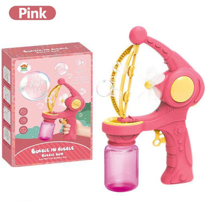 Bubbles Machine Electric Bubble Gun Automatic Kids Toy-5