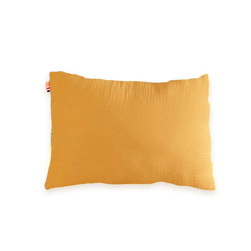 Coussin en coton bio bebe papate miel honey
