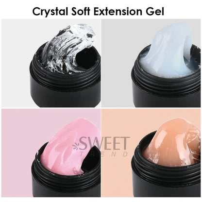 Crystal Soft Nail Gel Kit for Stunning DIY Manicures-1