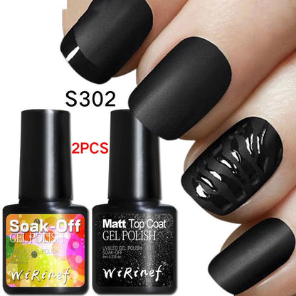 Frosted Seal Nail Gel Polish-3