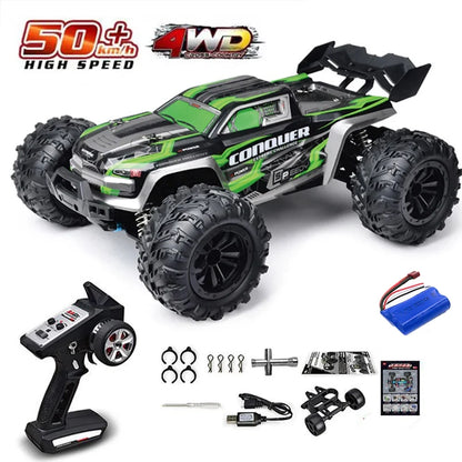 High-Speed 1:16 4WD Drift RC Car with LED - 75KM/H Monster Truck-17