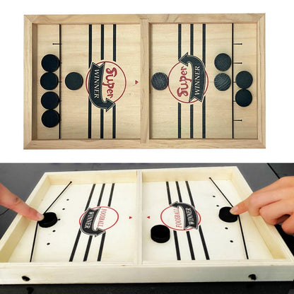 Interactive Wooden Chess Set for Parent-Child Educational Fun-0
