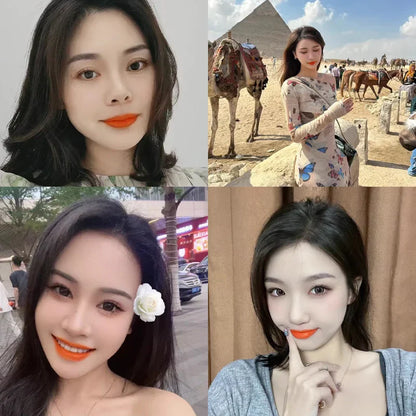 Orange Lipstick-2