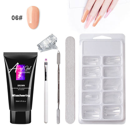 Painless Extension Gel Nail Art-8