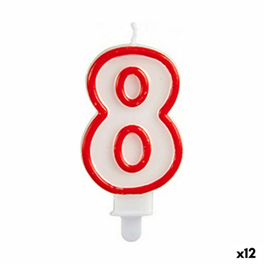 Candle Birthday Number 8 (12 Units)-0
