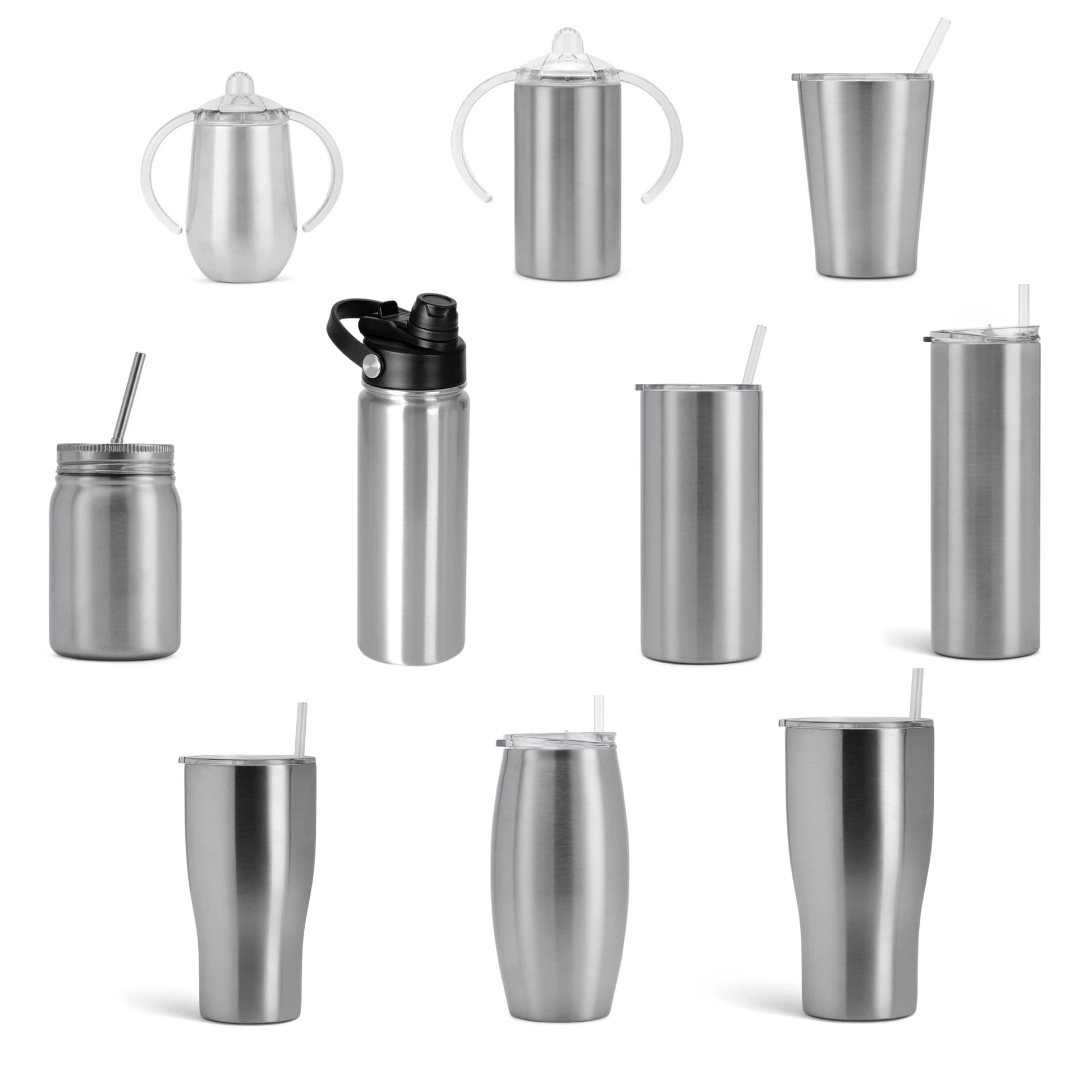 Stainless Steel Tumbler 10 Pack-0