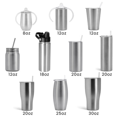 Stainless Steel Tumbler 10 Pack-1