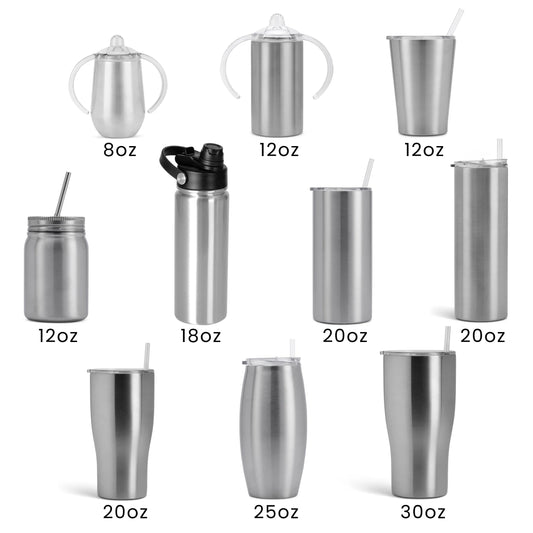 Stainless Steel Tumbler 10 Pack-1