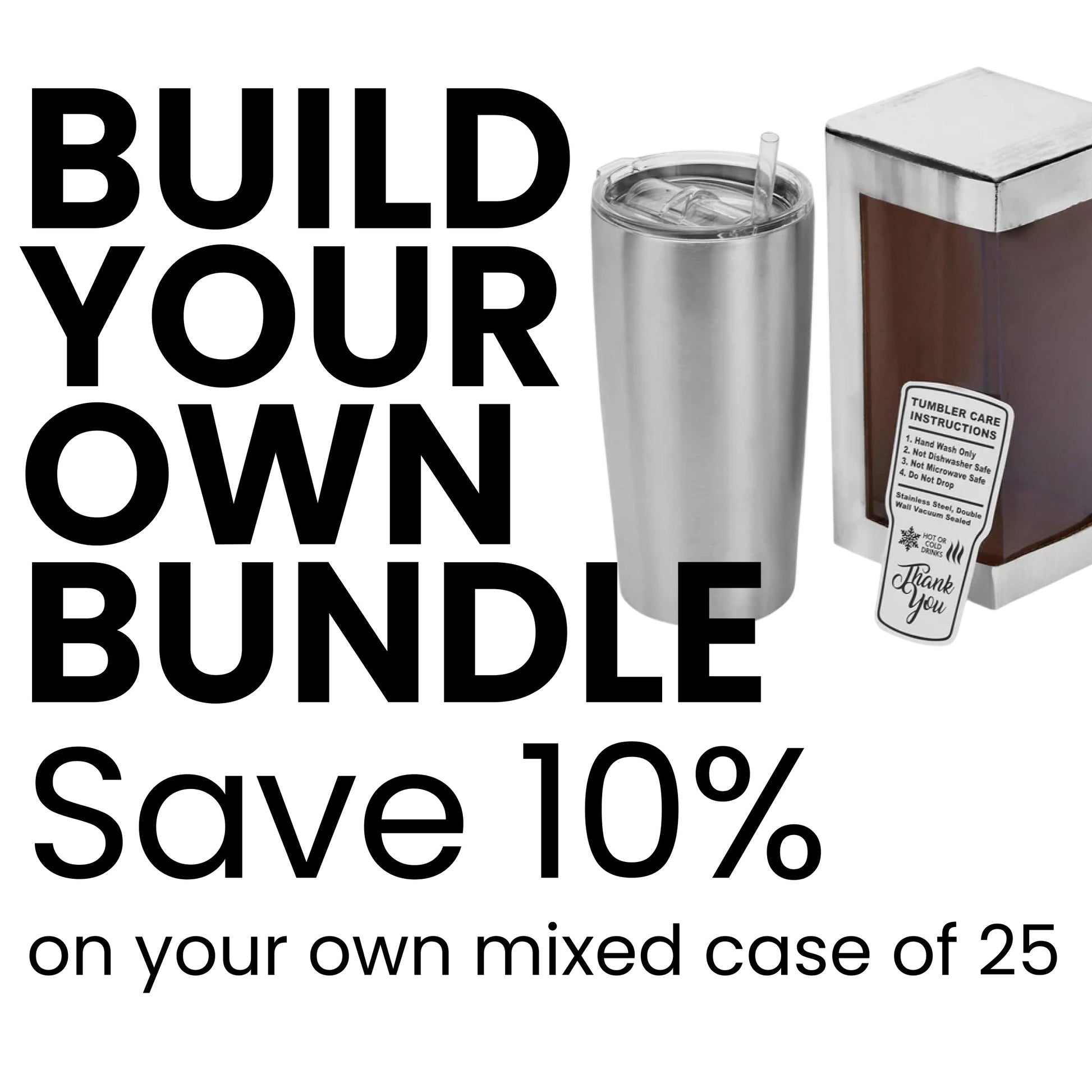 Stainless Steel Tumbler 10 Pack-3