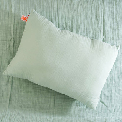 coussin gaze coton vert pale papate bio bebe