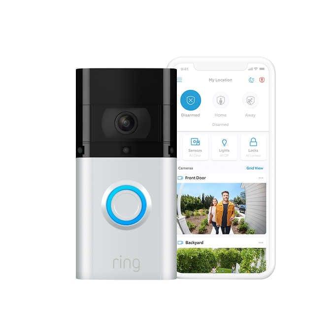 Ring Video Doorbell with Indoor Camera-1