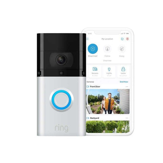 Ring Video Doorbell with Indoor Camera-1