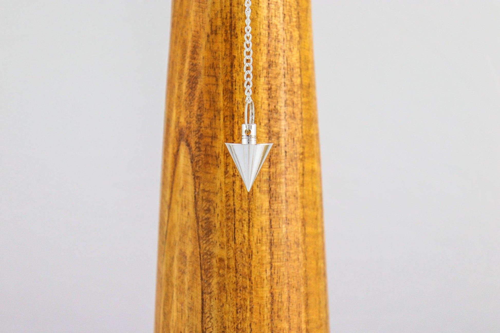 Cone Pendulum - Silver-plated brass-1
