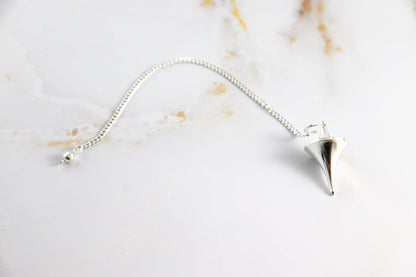 Kito pendulum - Silver-plated brass-2