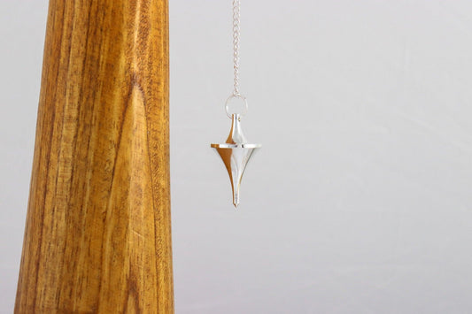 Kito pendulum - Silver-plated brass-0