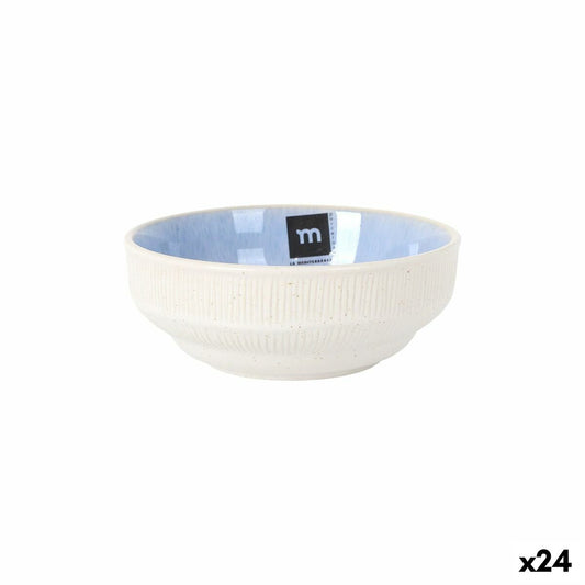 Bowl La Mediterránea Calobra Blue Ø 13,2 cm (24 Units)-0