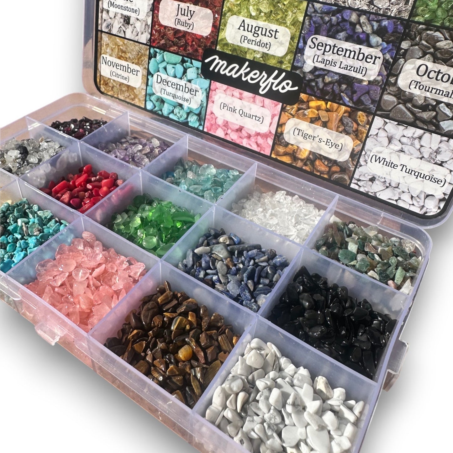 Gemstones Variety Pack - Crystal Birthstone Edition-4